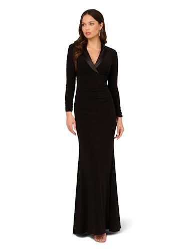 Women's Tuxedo Long Dress