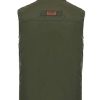 Men's Lightweight Vest Outdoor Windbreaker Vest Jacket For Golf Safari Travel Fishing Hiking Vest