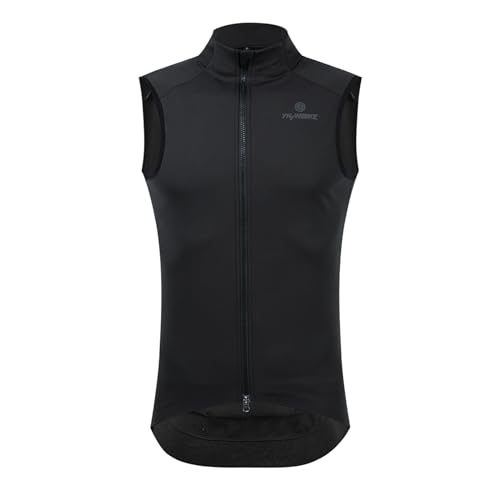 Winter Cycling Vest Windproof Waterproof Fleece Vest MTB Bike Bicycle Gilet Sleeveless Cycling Jacket