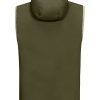 Men's Lightweight Softshell Vest Windproof Sleeveless Jacket for Travel Hiking Running Golf