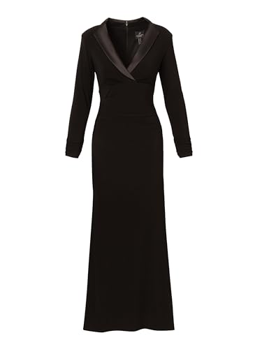 Women's Tuxedo Long Dress