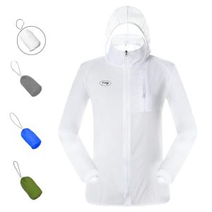 Sun Protection Jacket Ultra Light Thin Breathable Packable Outdoor Cycling Jacket Hoodie Skin Clothing for Men & Women