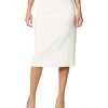 Women's Stretch Crepe Skimmer Skirt