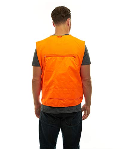 by Treel Men's Safety Front Loader High Visibility Vest