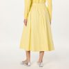Women's Arlo Voluminous Cotton Poplin Midi Skirt