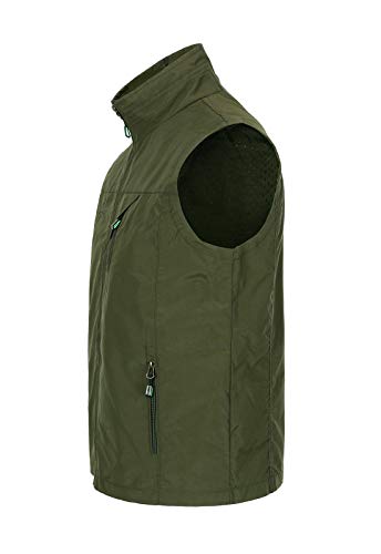 Men's Lightweight Vest Outdoor Windbreaker Vest Jacket For Golf Safari Travel Fishing Hiking Vest