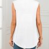 Summer Vest for Women Lightweight Fashion Casual Soft Knit Sleeveless Cardigan Curved Hem with Cozy Pockets (S-3XL)