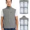 Cooling Vest for Men Hot Weather Ice Vest with 24pcs Ice Packs Lightweight & Breathable Outdoor Work Everyday Active