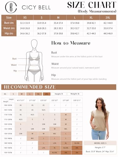Womens Cap Sleeve Sweater Vest Summer Casual Sleeveless Knit Tank Tops Loose Fit Crew Neck Shirts Pullover