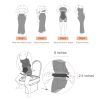 Long Sleeve Maxi Dress Bodycon Cocktail Dress Shapewear Tummy Control Fall Formal Dresses Built-in Bra