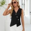 Womens Summer Tops Dressy Casual Tank Tops Business Casual Outfits Sleeveless Lightweight Work Blazers