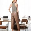 Womens Vest Top 2025 Trendy Academia Steampunk Waistcoat Racerback Vest Blazer（Runs Small, Suggest Size Up