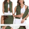 Women's Denim Vest, Sleeveless Jean Jacket (XS-XXL)