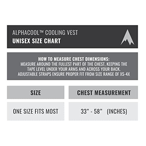 Frosty Mesh Ice Vest for Men and Women – Cooling Vest with Ice Packs, 2 Sets – Three Gel Pad Pockets – Adjustable Straps for