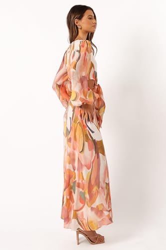 Women's Laquin Long Sleeve Maxi Dress