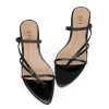 Flip Flops Thong Heels Women Heeled Sandals Low Chunky Heels Slip on Slide Sandals Kitten Heels for Women Party Dress Shoes