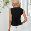 Womens Summer Tops Dressy Casual Tank Tops Business Casual Outfits Sleeveless Lightweight Work Blazers