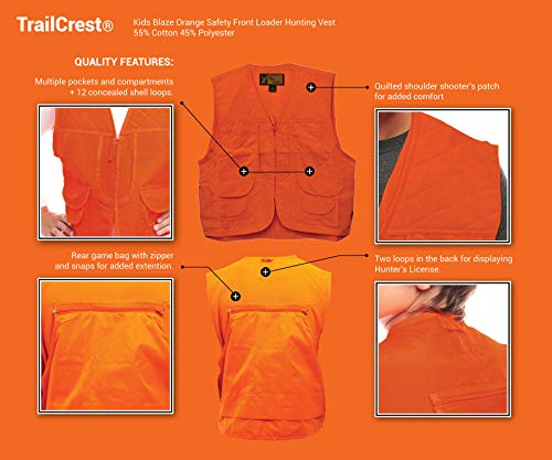 by Treel Men's Safety Front Loader High Visibility Vest