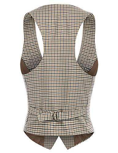Womens Vest Top 2025 Trendy Academia Steampunk Waistcoat Racerback Vest Blazer（Runs Small, Suggest Size Up