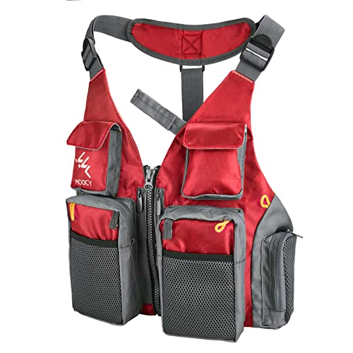 Fly Fishing Vest, Multi Pockets Jacket Fishing Vest for Men, Women