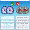 Cooling Vest Jacket with 2 Fans - Men and Women 21V Air Conditioner Lightweight Vests, With 20000mAh Battery