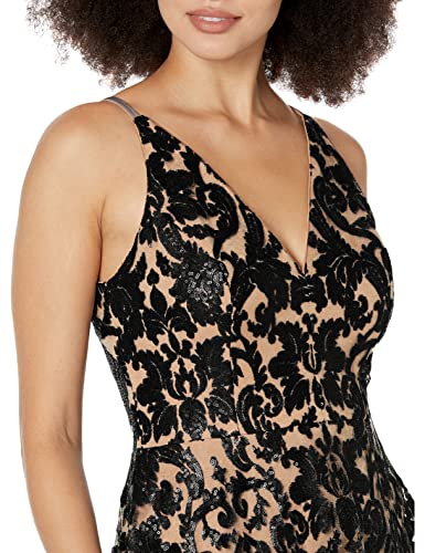 Women's Blair Plunging Fit and Flare Midi Dress