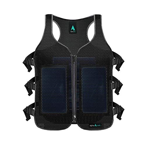 Frosty Mesh Ice Vest for Men and Women – Cooling Vest with Ice Packs, 2 Sets – Three Gel Pad Pockets – Adjustable Straps for