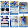 Large Cooling Vest for Men&Women with 24pcs Ice Packs, Adjustable Cooling Vests with Air Cushion for Hot Weather Work,