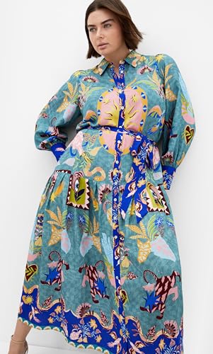Women's Plus Size Dress-Calista Maxi